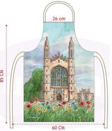 King's College Wildflower Meadow Apron
