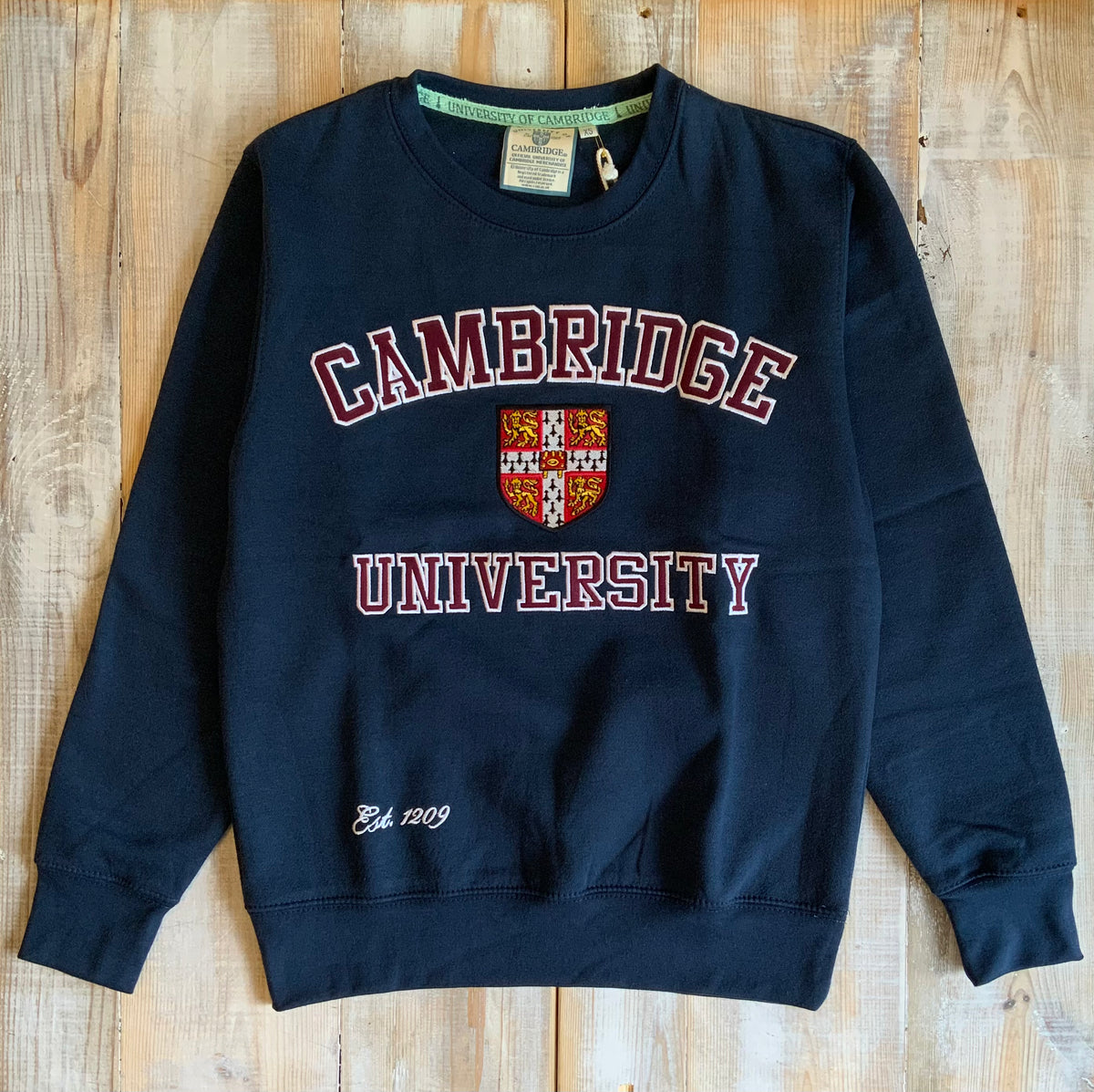 University sweatshirt top