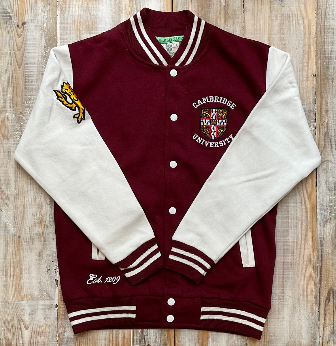 Cambridge University Baseball Jacket Adult The Shop at King s