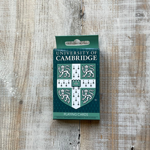 Cambridge University Shields Playing Cards