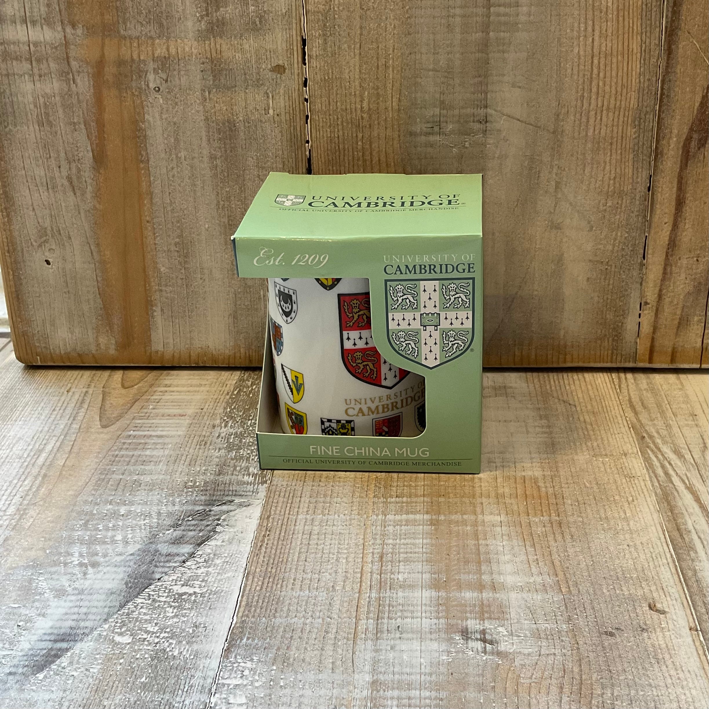 Cambridge University College Shields Bone China Mug