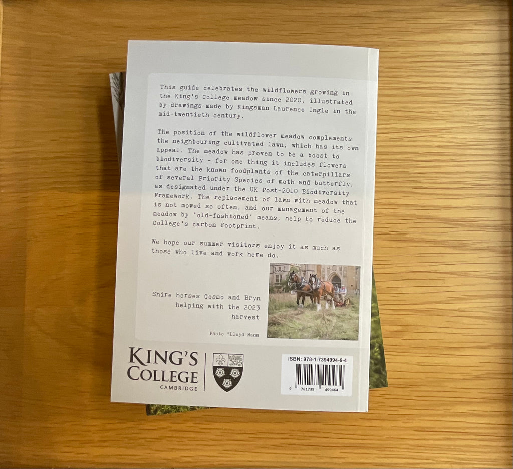 King's College Wildflower Meadow Book