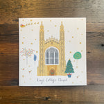 Christmas at King's Greetings Card- White