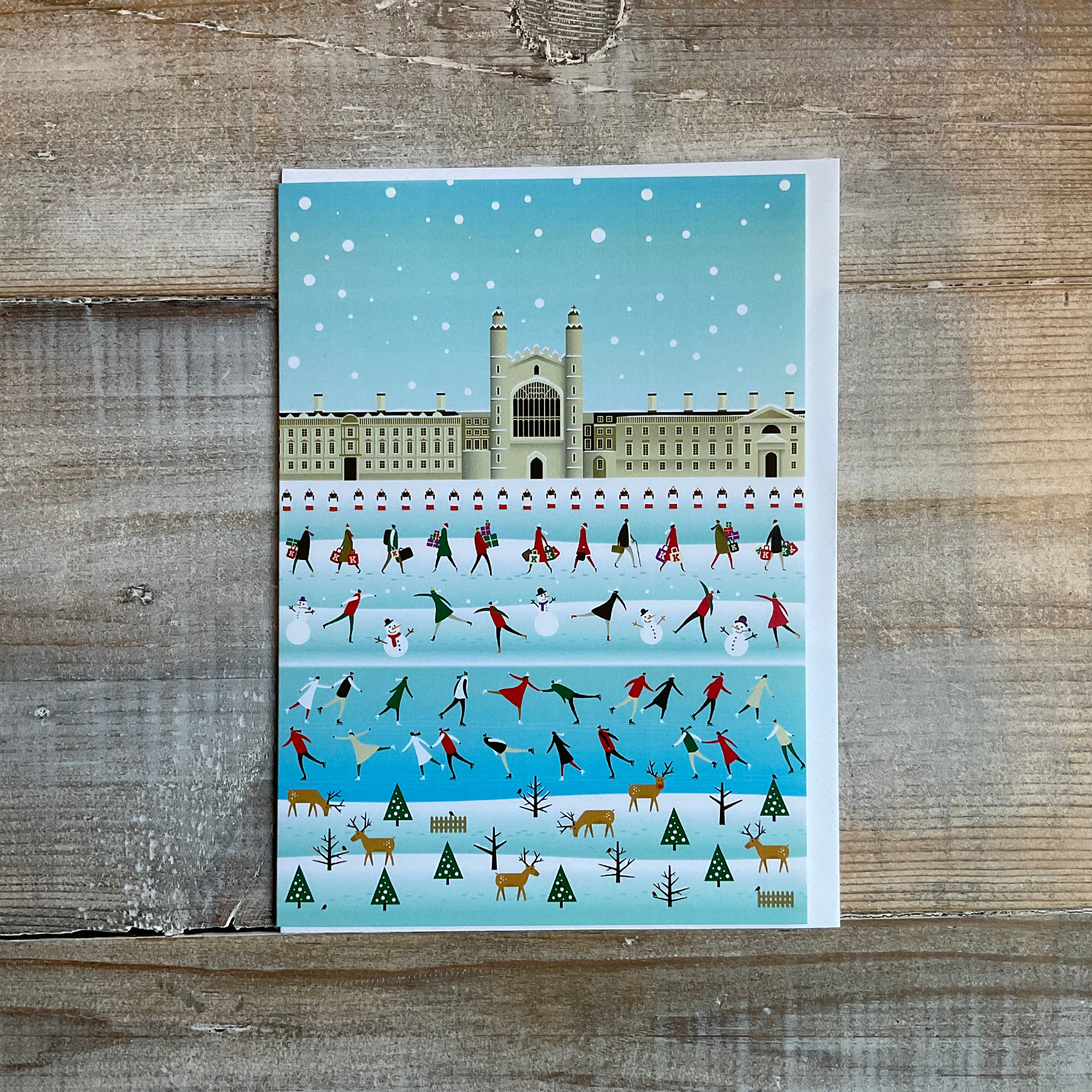 King’s Winter Life Single Greetings Card