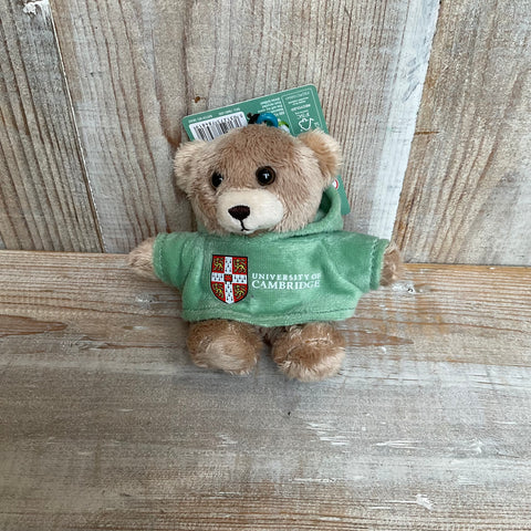 Cambridge University Crest Soft Toy Clip On Bear