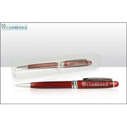 Cambridge University Ball point Pen- Dark red