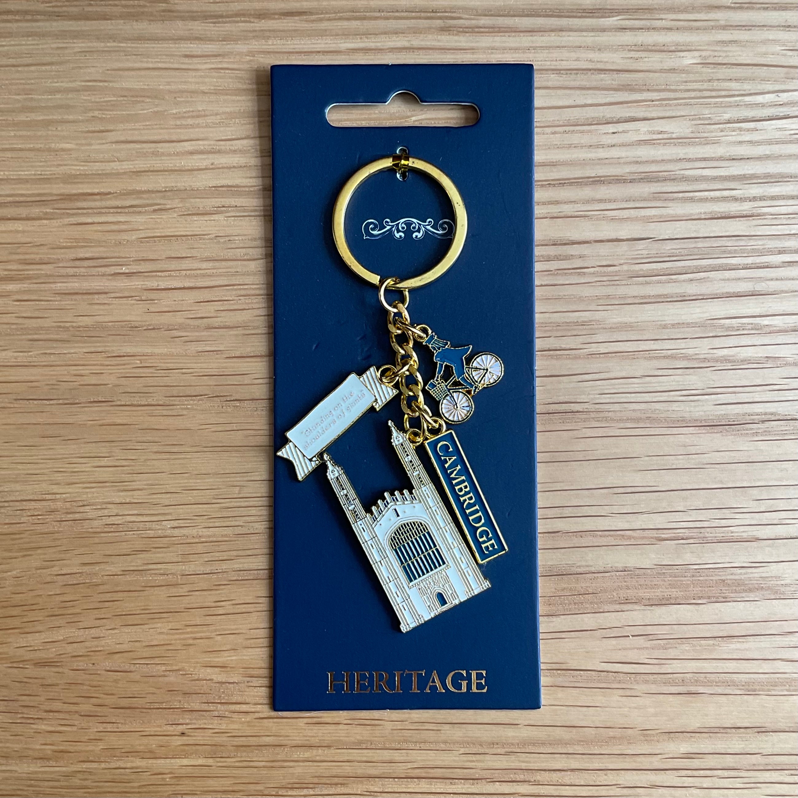 Cambridge Heritage Charm Keyring