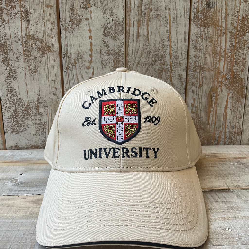 Cambridge University Baseball Cap- Cream – The Shop at King's College ...
