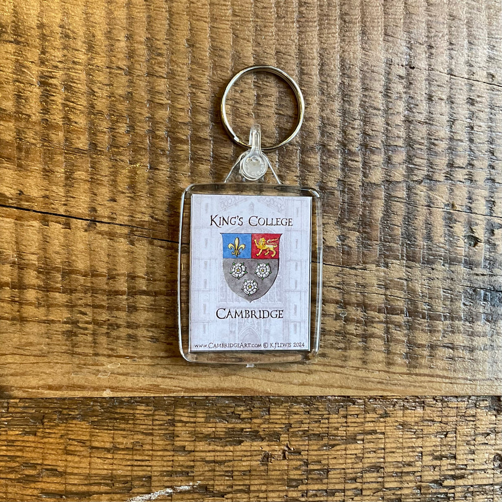 King's College Wildflower Meadow Keyring