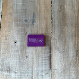 King’s College Official Logo Eraser- Purple