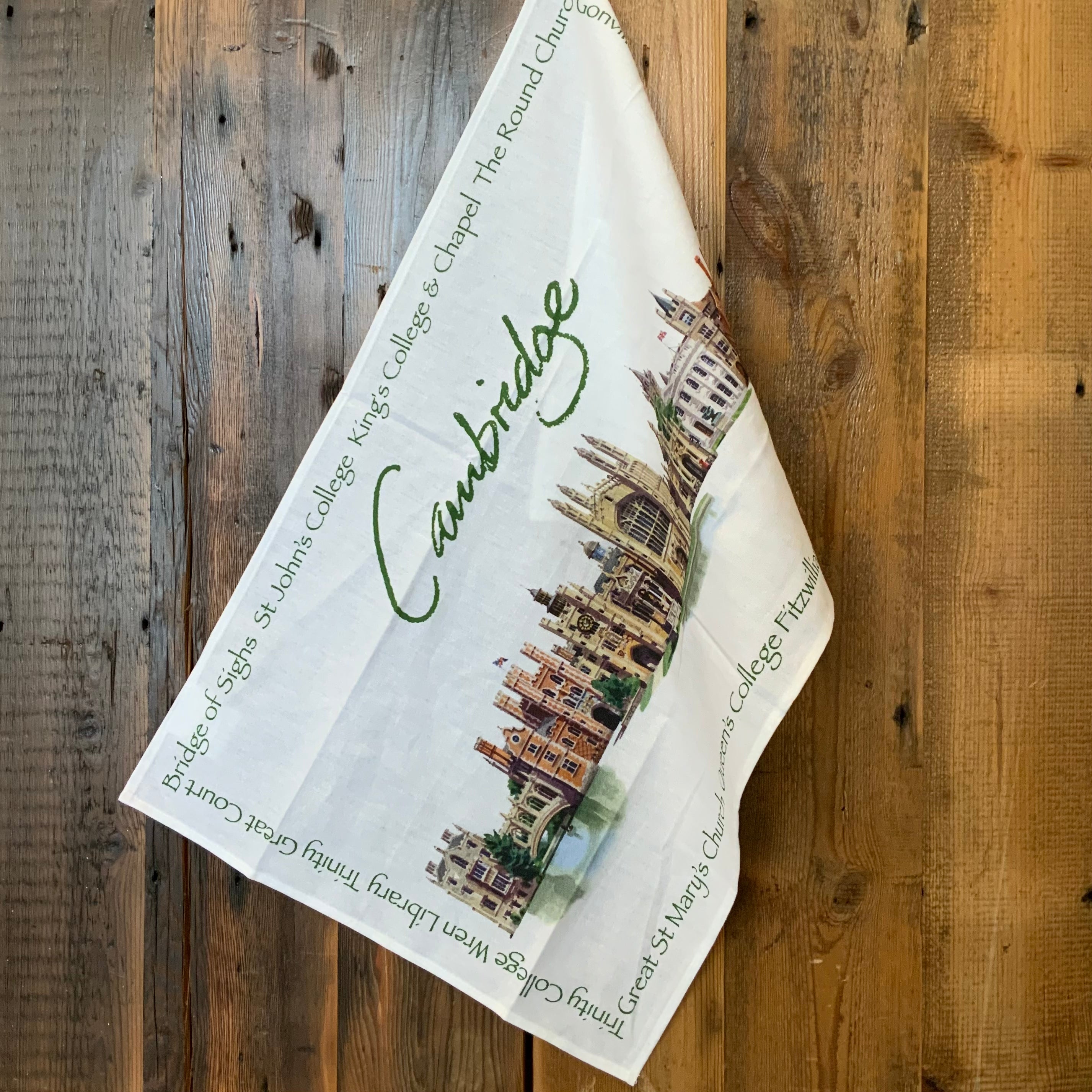 Cambridge Landmarks Tea Towel