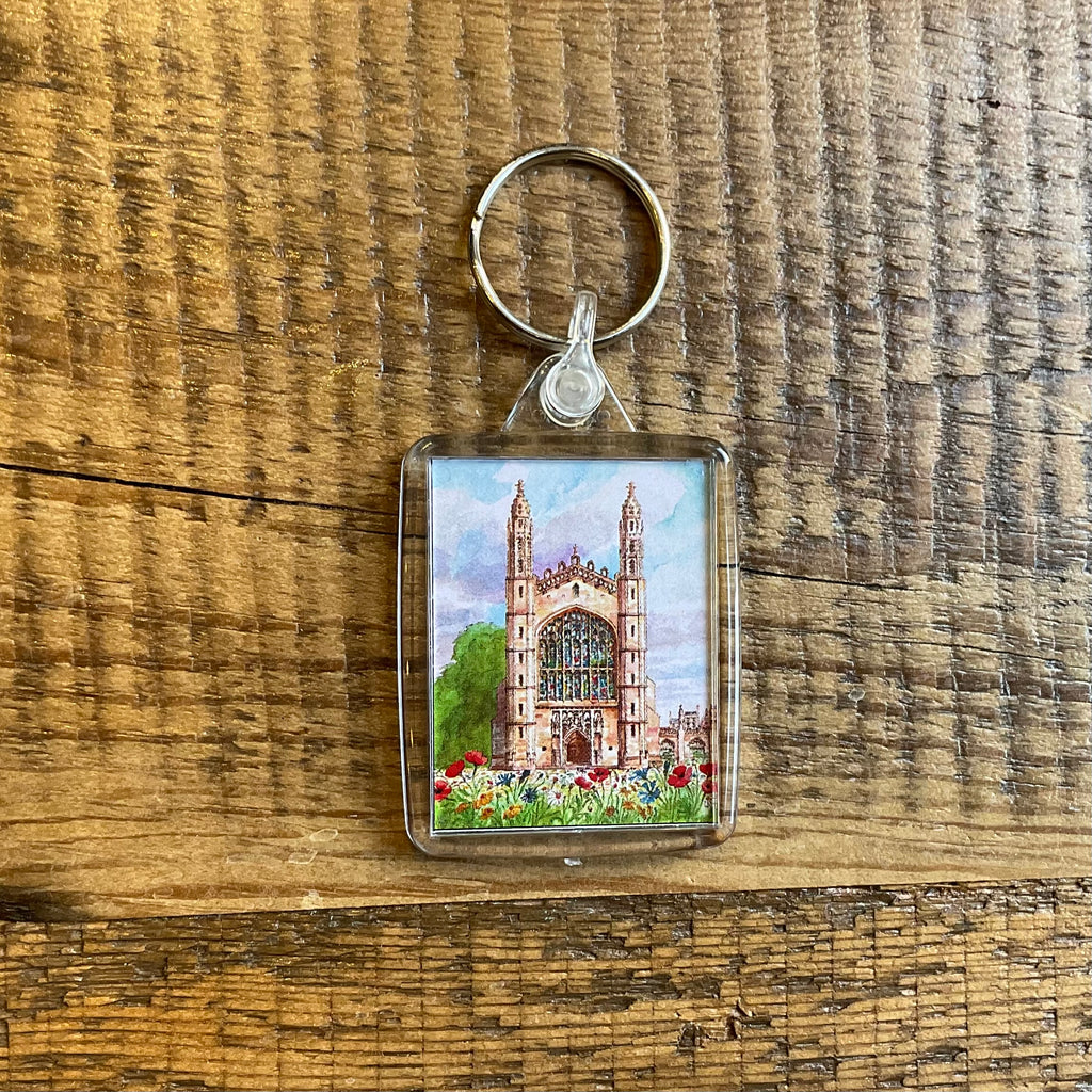 King's College Wildflower Meadow Keyring
