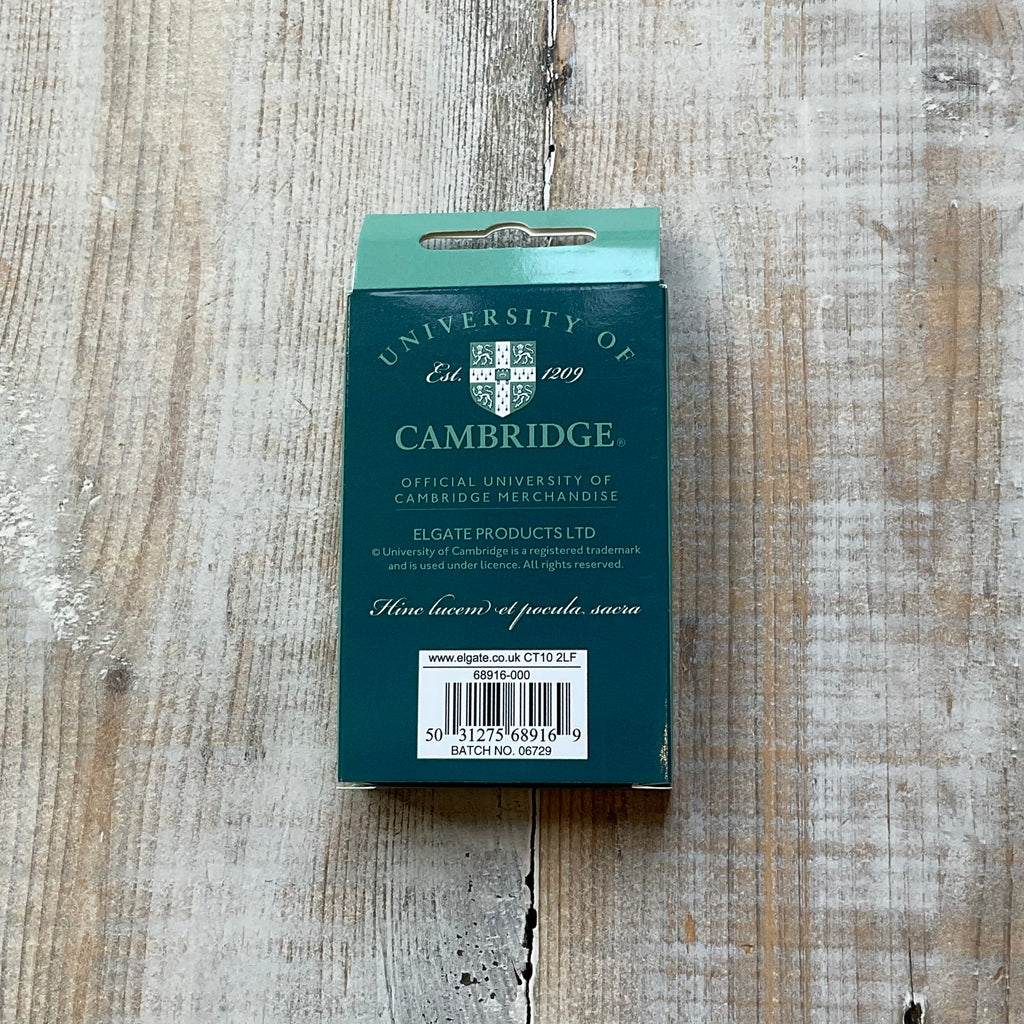 Cambridge University Shields Playing Cards