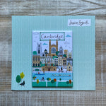 Cambridge Skyline Magnet by Jess Hogarth