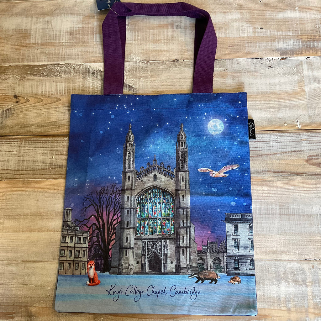 Winter Wildlife Tote Bag