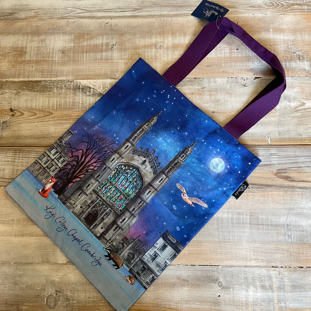 Winter Wildlife Tote Bag