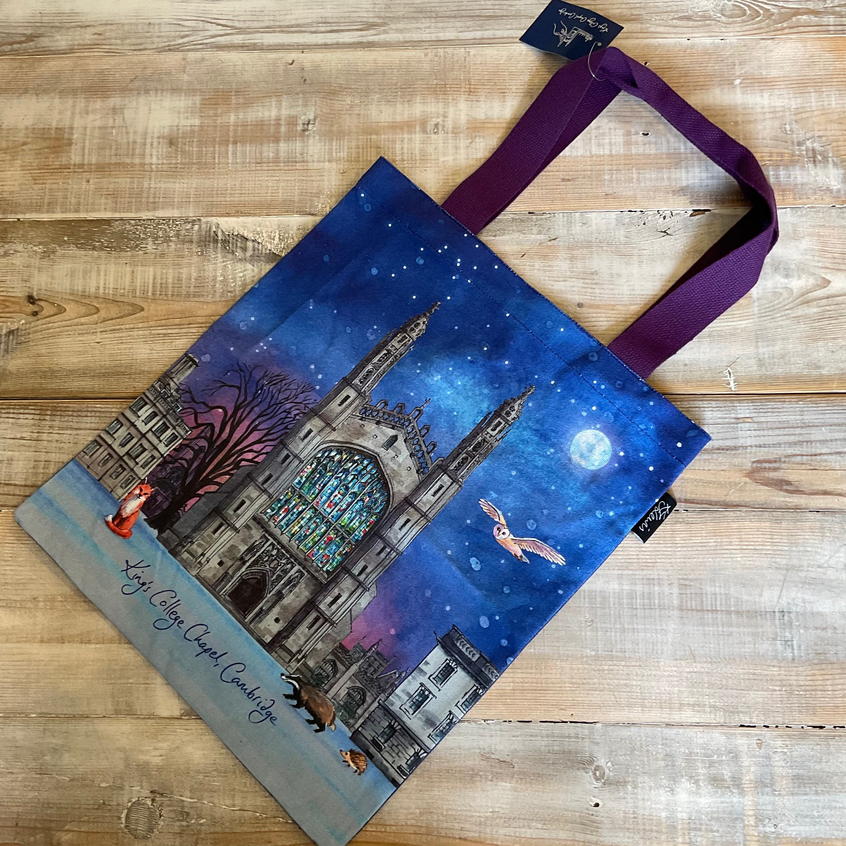 Winter Wildlife Tote Bag