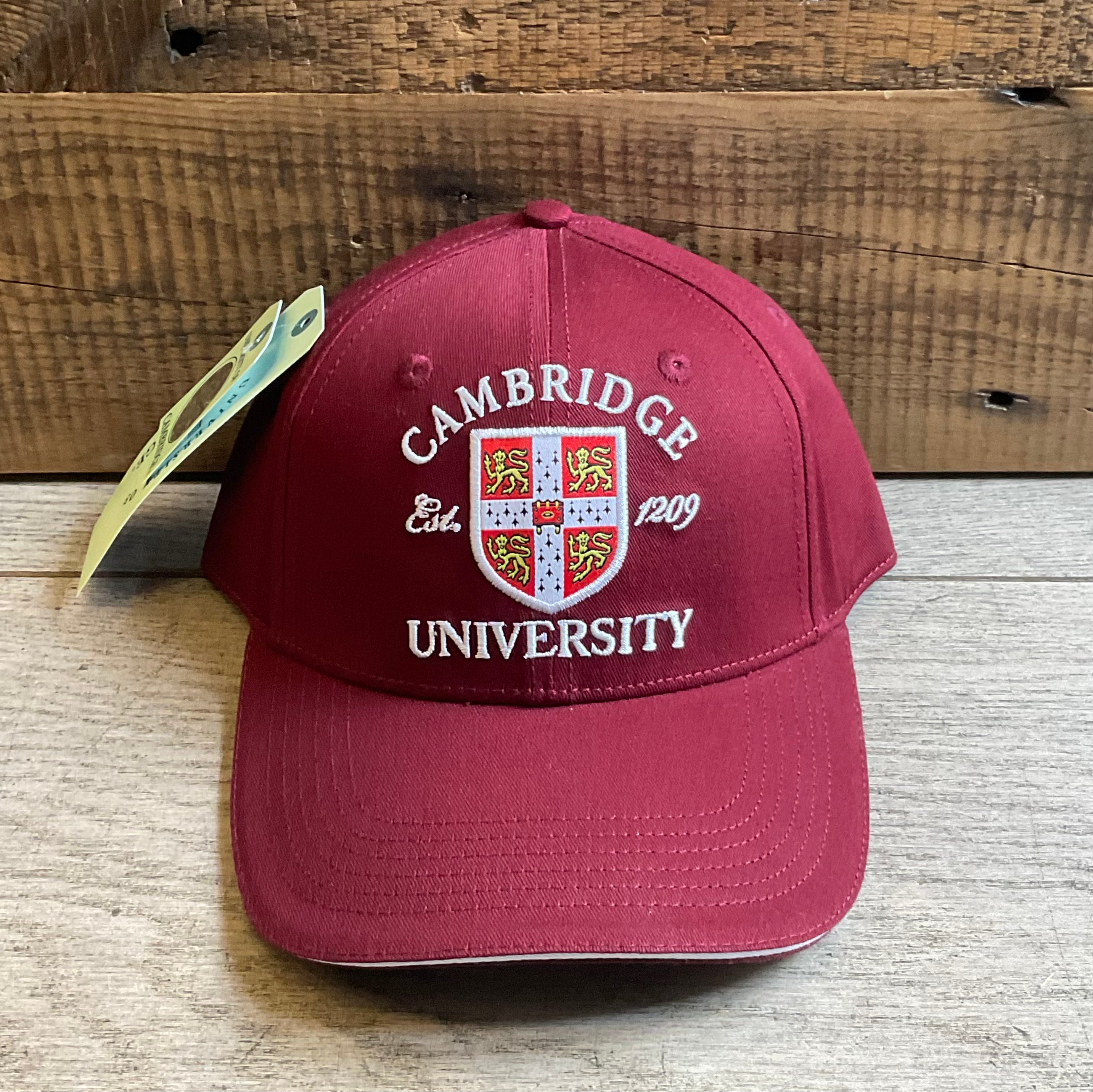 Cambridge University Baseball Cap - Burgundy