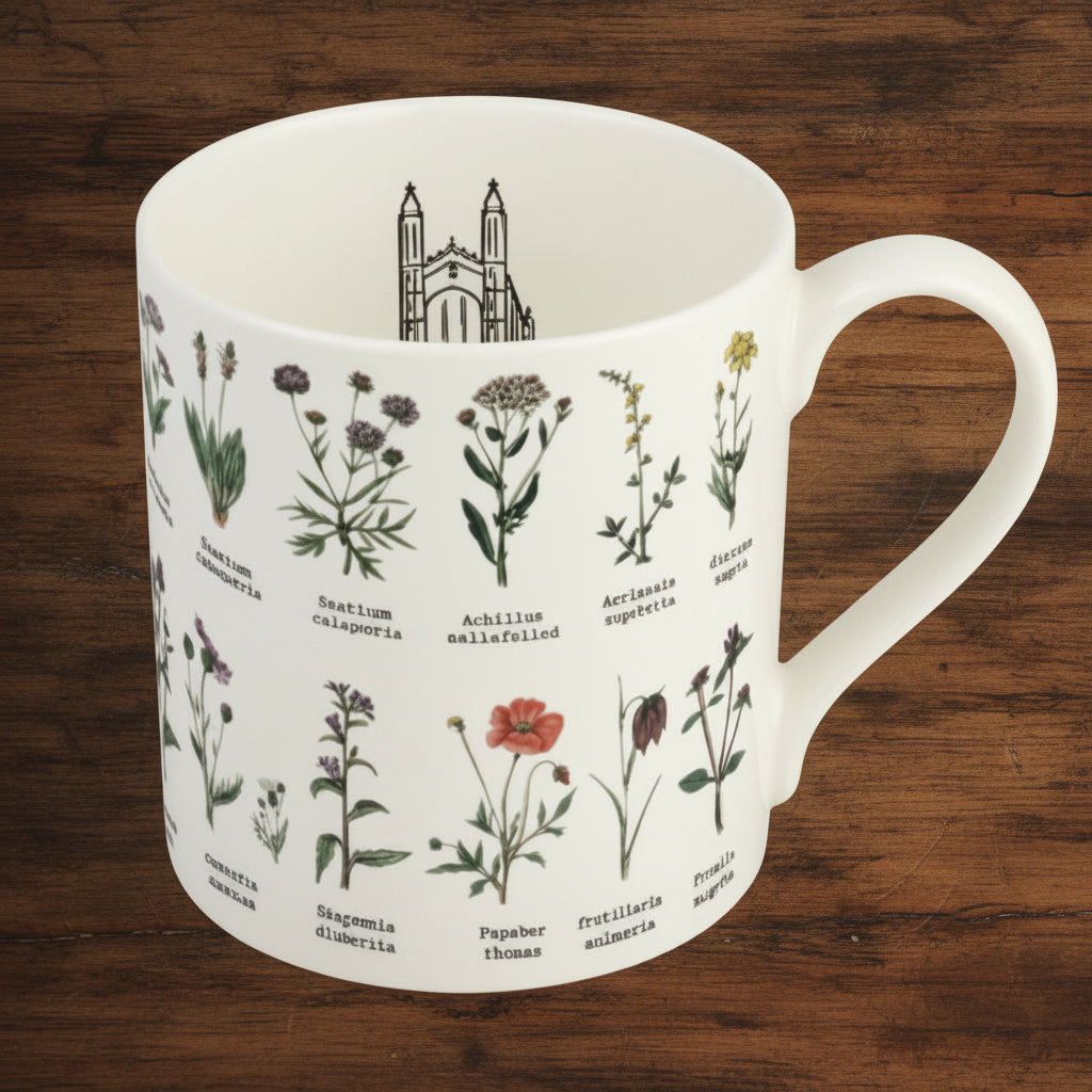 King's College Wildflower Meadow Mug