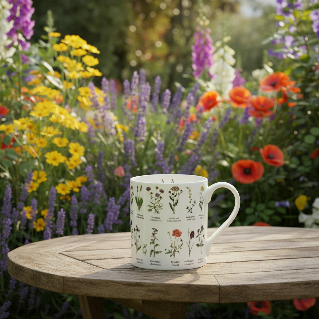 King's College Wildflower Meadow Mug