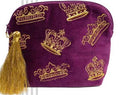 Crowns cosmetic bag