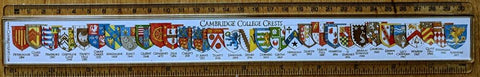 Cambridge University Crests 12'' Ruler