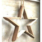 Large Wooden Star Hanging Decoration