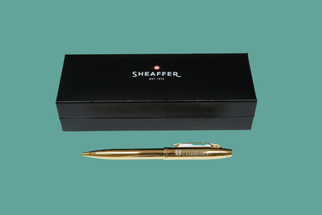 University of Cambridge Shaeffer Prestige Collection Gold Pen