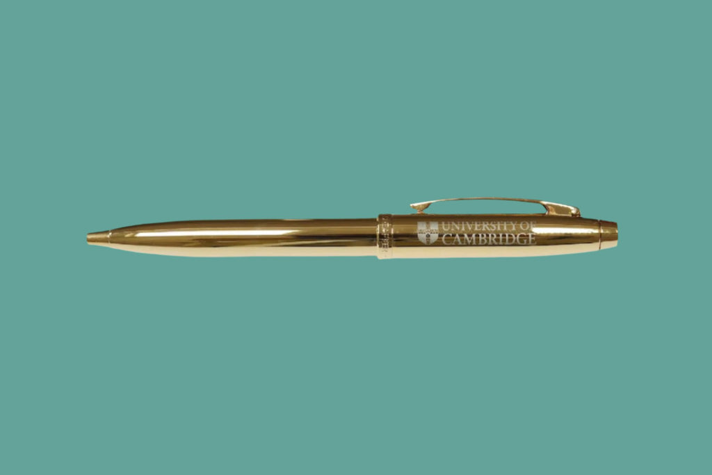 University of Cambridge Shaeffer Prestige Collection Gold Pen