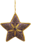 Light Purple Star with Beads