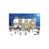 Advent Calendar Card Christmas at the Old Town House