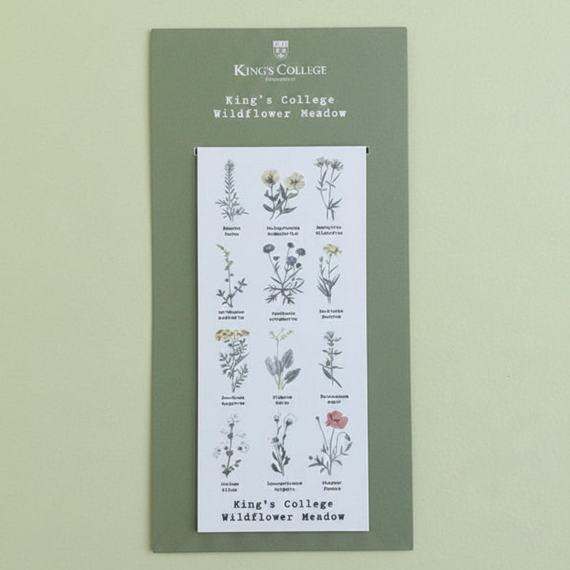 King's College Wildflower Meadow Magnetic Bookmark