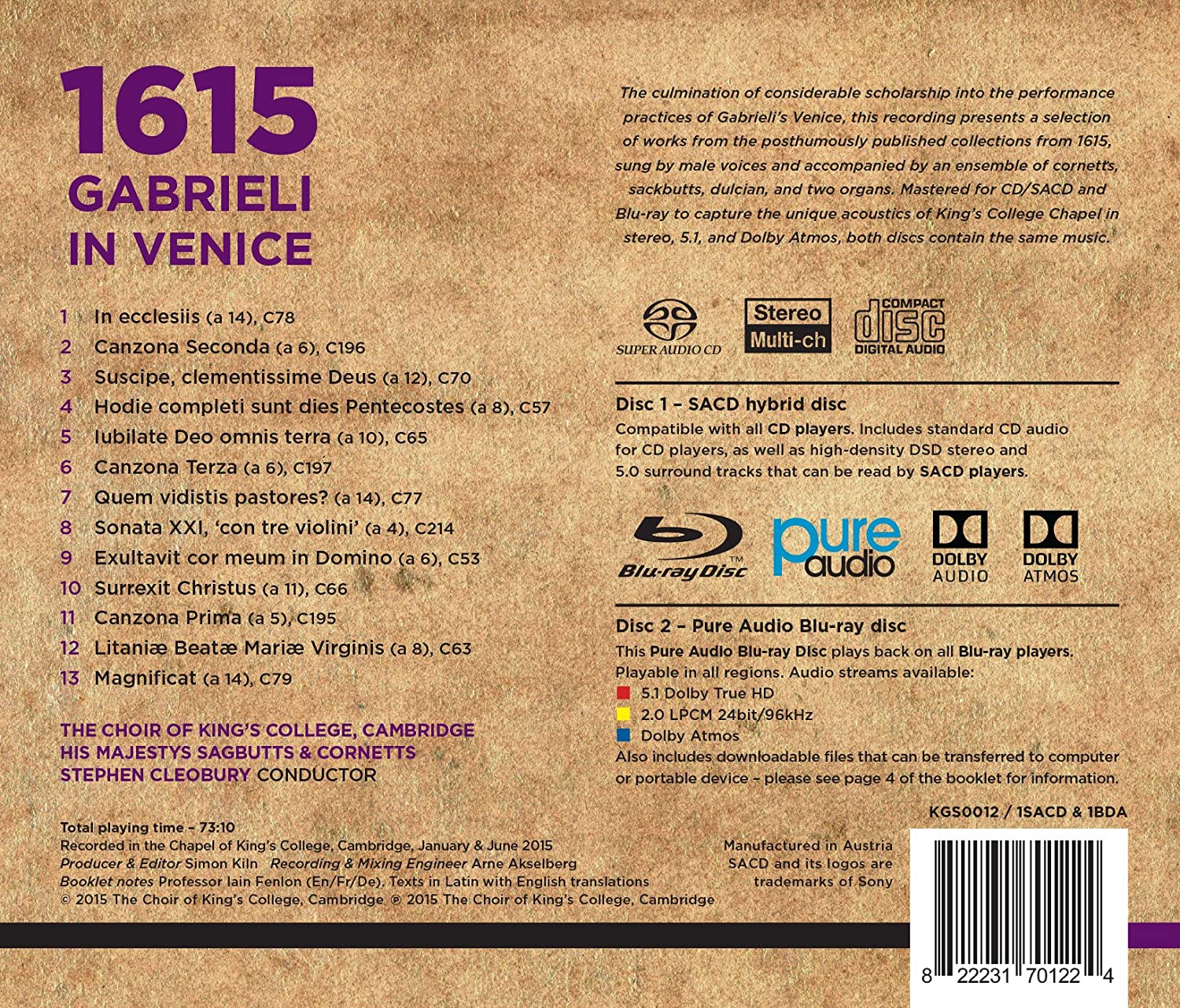 1615 Gabrieli in Venice