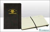 Cambridge University Notebook - College Shield (Black)