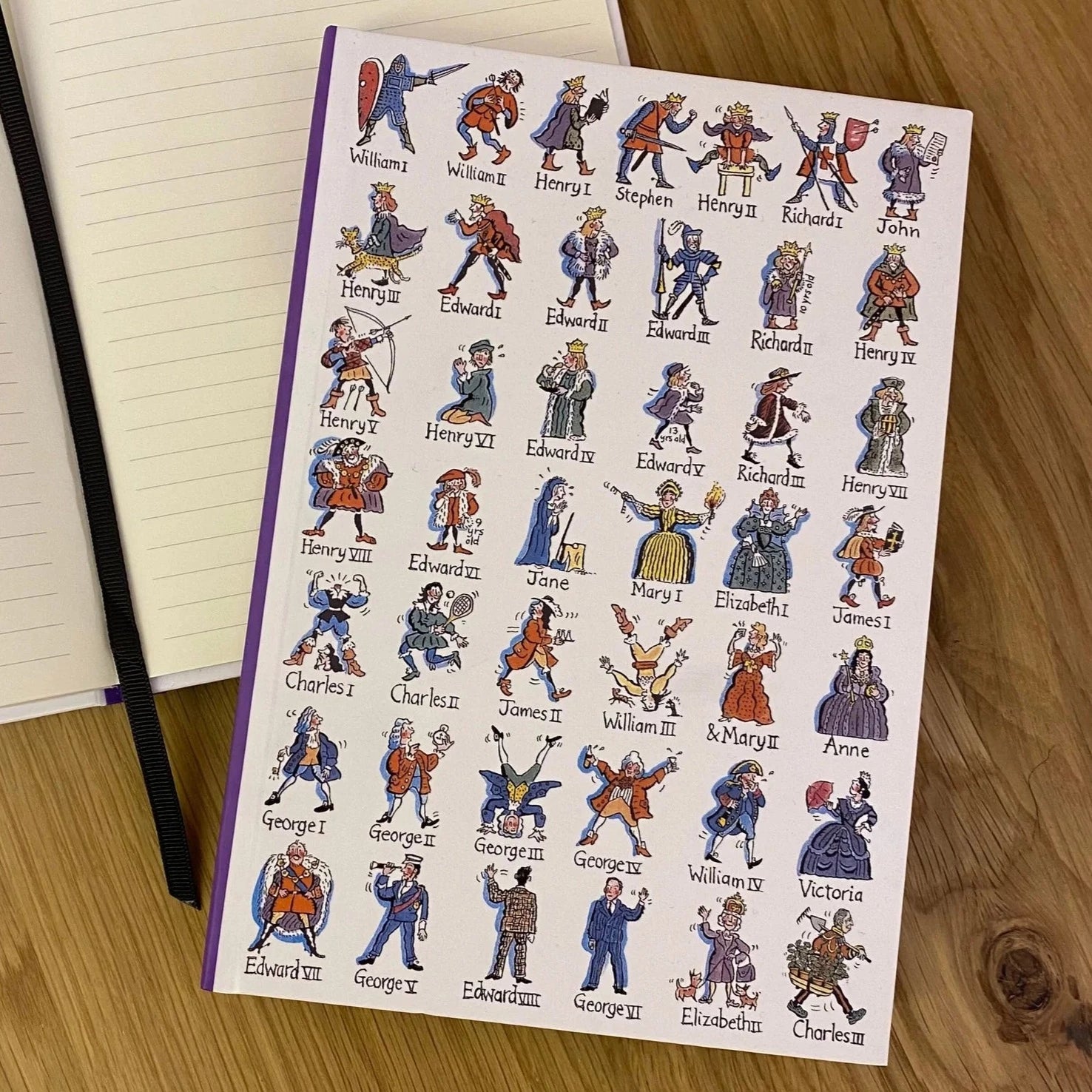 Kings & Queens (King Charles III) Notebook