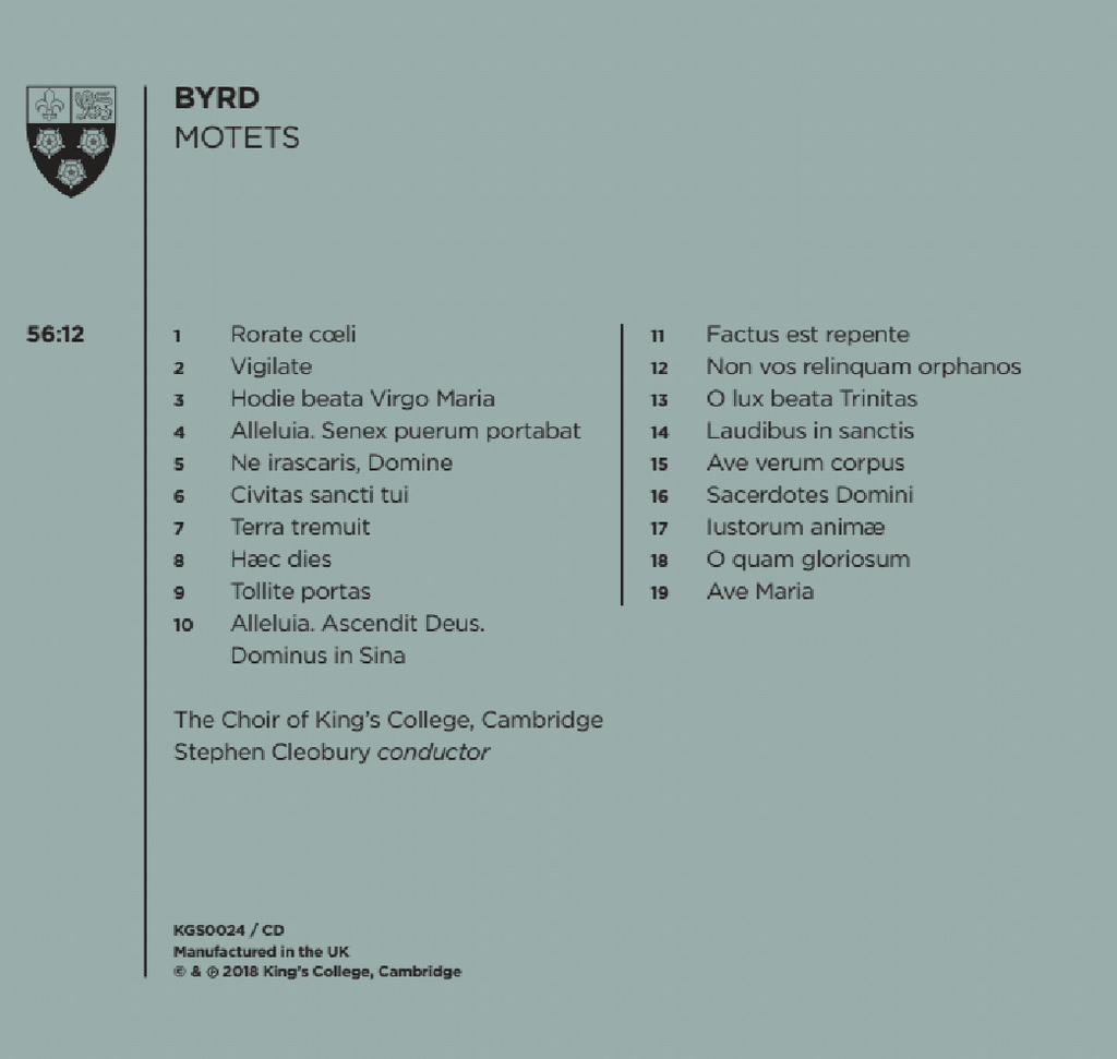 Byrd: Motets