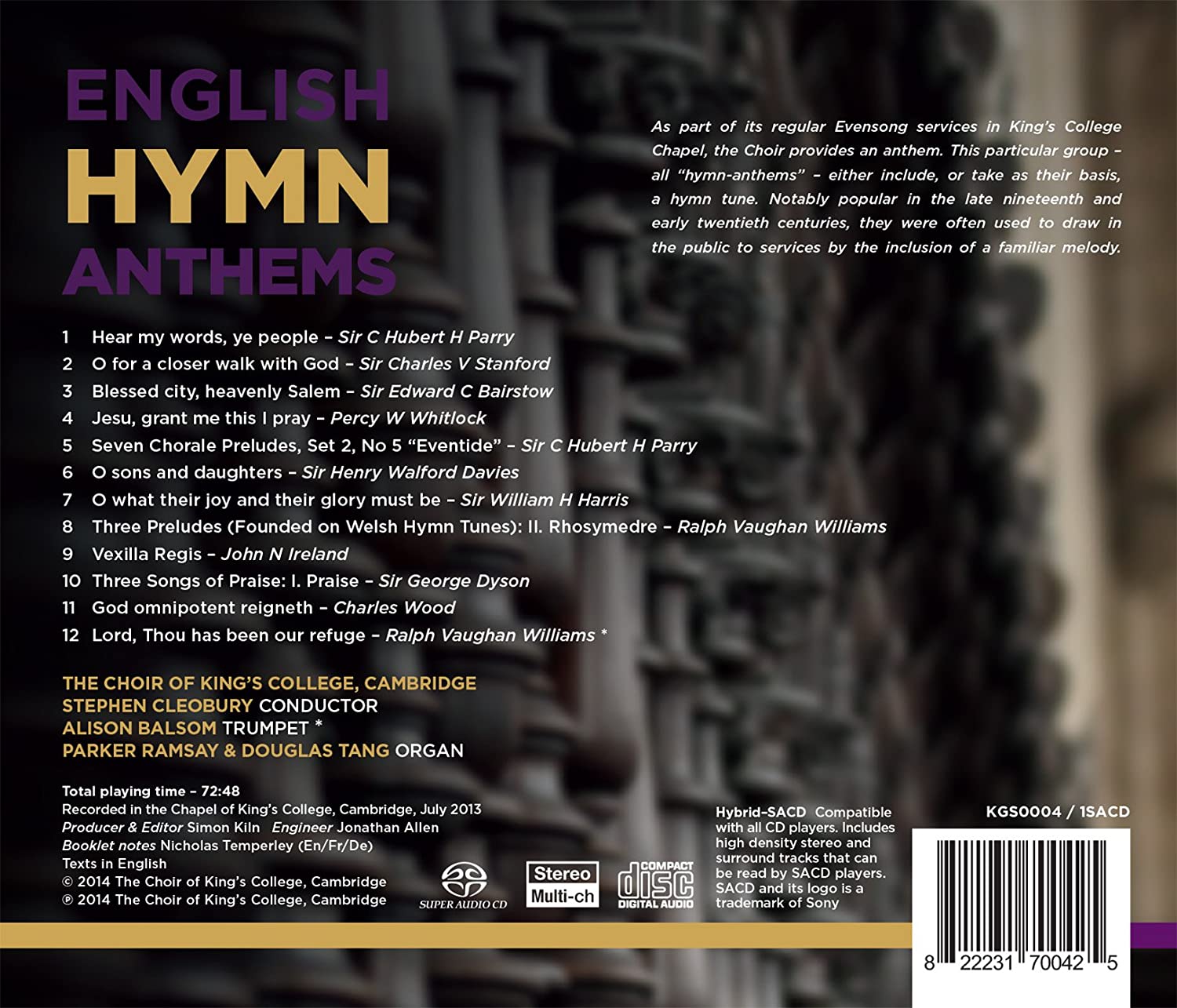 English Hymn Anthems