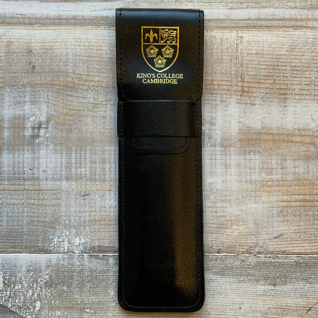 King's College Leather Pencil Case