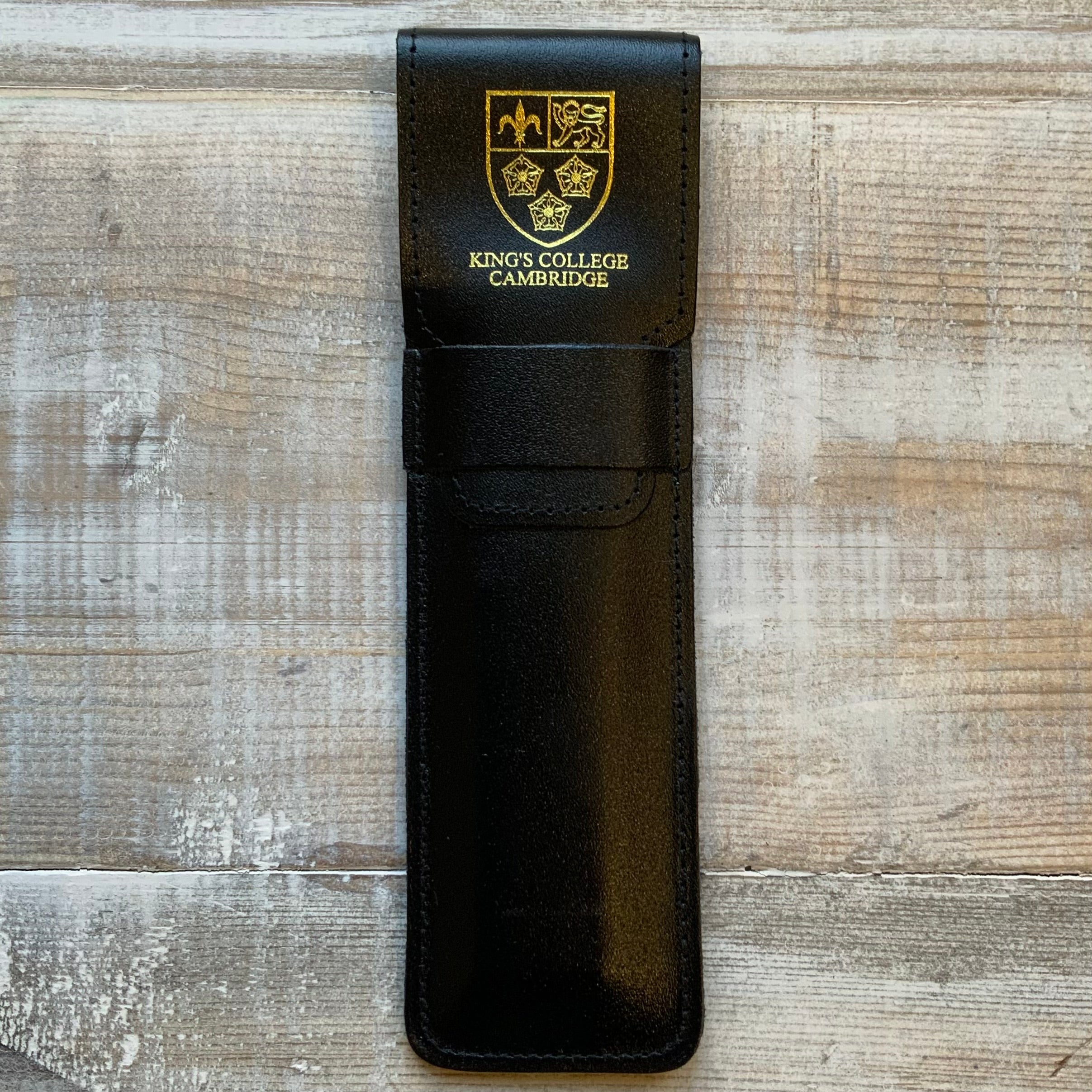 King's College Leather Pencil Case