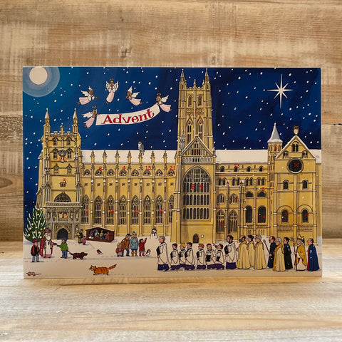 Advent Calendar Card 'Christmas At The Cathedral'