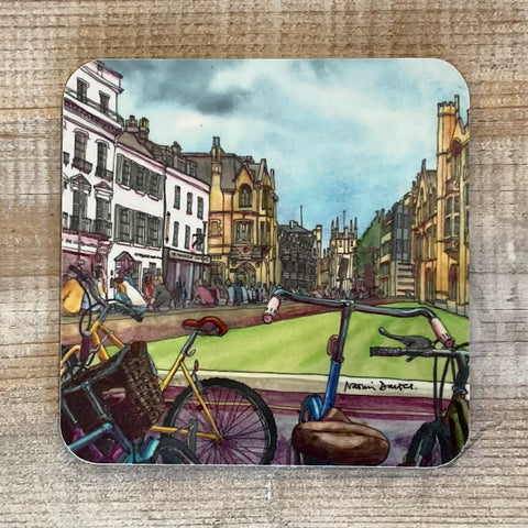 Bicycle Parade Coaster by Naomi Davies
