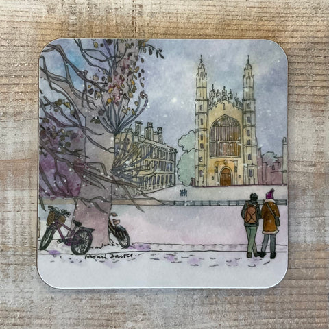 "Snowy King's" Coaster by Naomi Davies