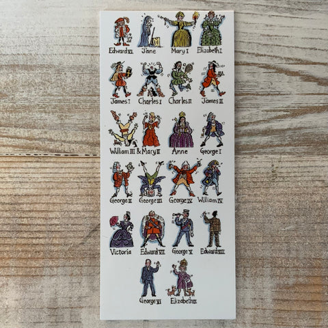 Kings and Queens Magnetic Bookmark