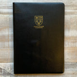 A5 King's College Crest Leather Notebook