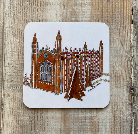 Ginger Bread King's Coaster by Naomi Davies