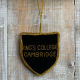 King's College Crest Hanging Decoration
