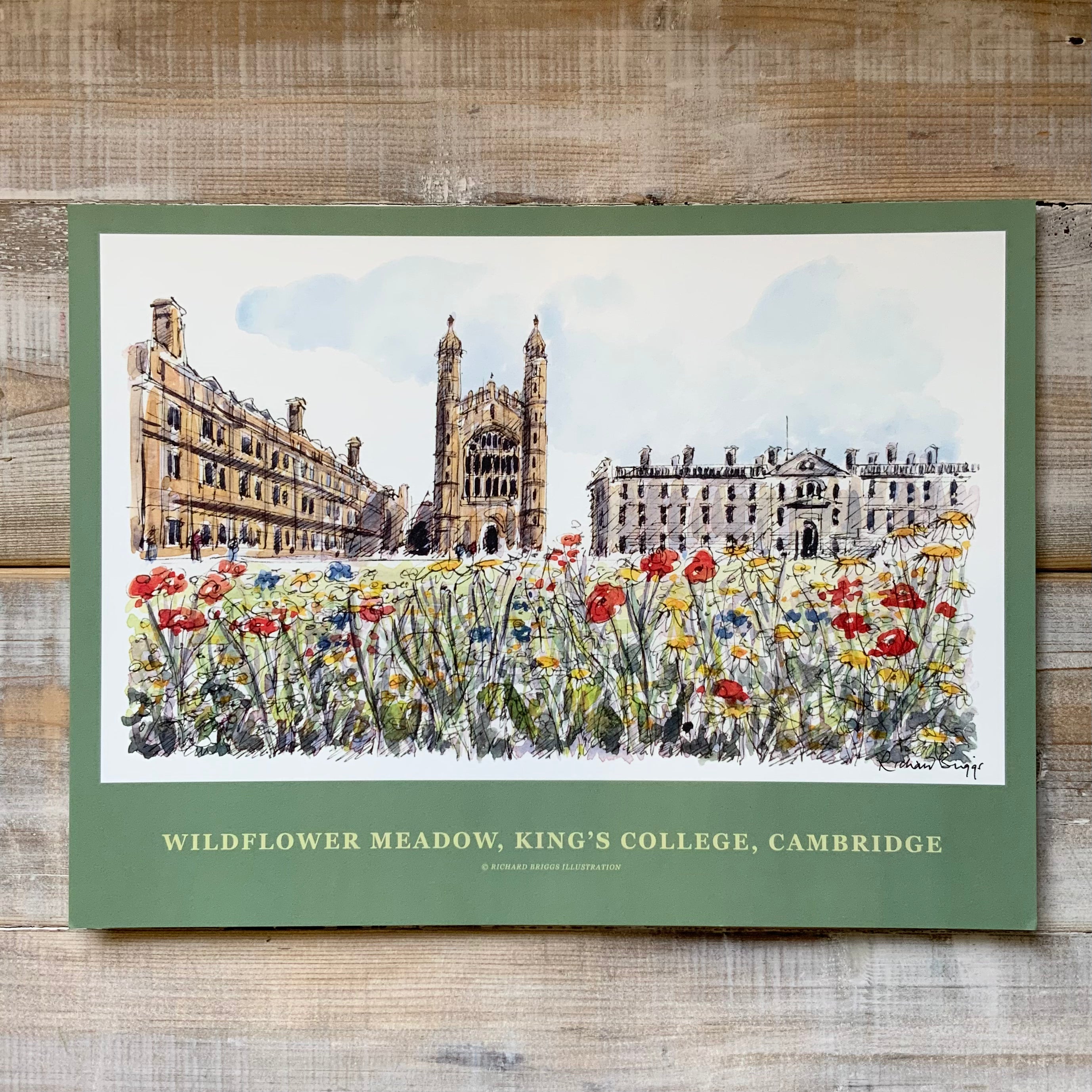 Wildflower Meadow Poster by Richard Briggs