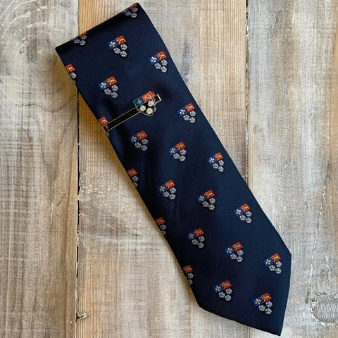 Silk Tie featuring King's College Crest