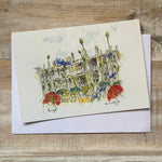 A5 Wilkes Building, King's College Greetings Card