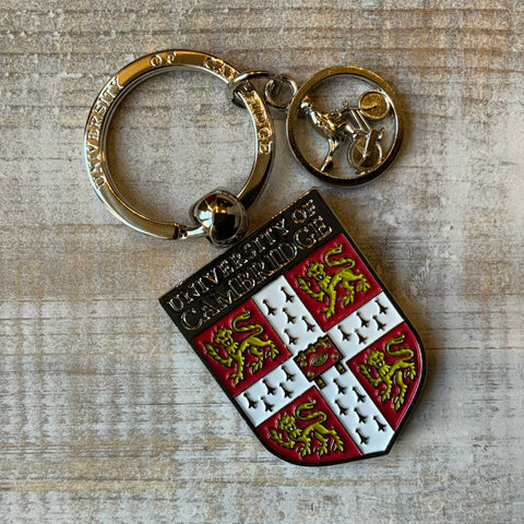 Cambridge University Shield and Don Charm Keyring